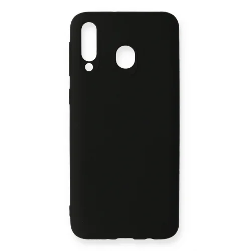 Mey İthalat®  Samsung Galaxy M30 Kılıf First Silikon - Siyah