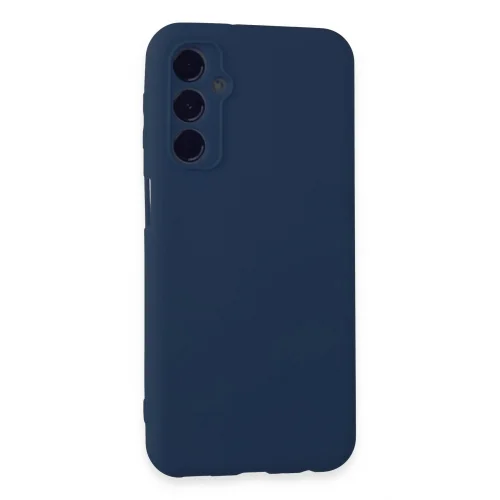 Mey İthalat®  Samsung Galaxy M34 5G Kılıf First Silikon - Lacivert
