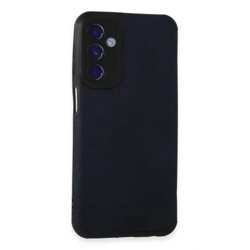 Mey İthalat®  Samsung Galaxy M34 5G Kılıf Loop Deri Silikon - Lacivert