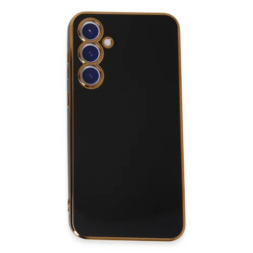 Mey İthalat®  Samsung Galaxy S23 FE Kılıf Volet Silikon - Siyah