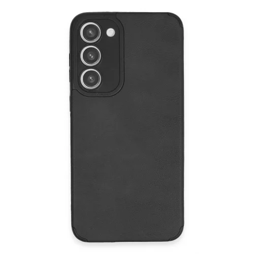Mey İthalat®  Samsung Galaxy S23 Plus Kılıf Loop Deri Silikon - Siyah