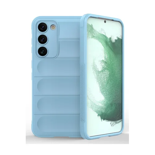 Mey İthalat®  Samsung Galaxy S23 Plus Kılıf Optimum Silikon - Sky Blue