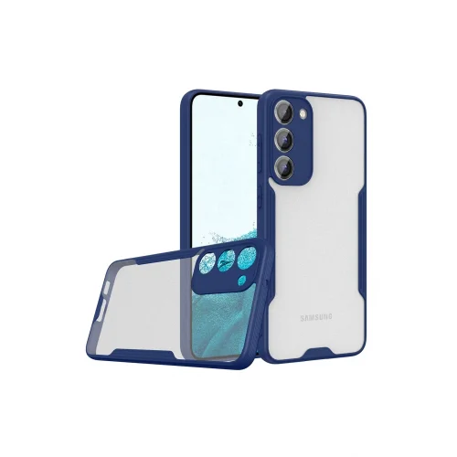 Mey İthalat®  Samsung Galaxy S23 Plus Kılıf Platin Silikon - Lacivert