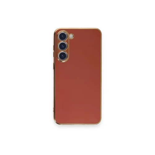 Mey İthalat®  Samsung Galaxy S23 Plus Kılıf Volet Silikon - Kırmızı