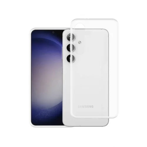 Mey İthalat®  Samsung Galaxy S24 Kılıf Lüx Şeffaf Silikon