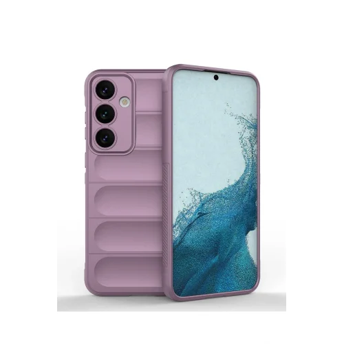 Mey İthalat®  Samsung Galaxy S24 Kılıf Optimum Silikon - Mor