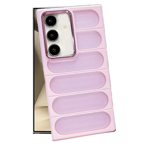 Mey İthalat®  Samsung Galaxy S24 Plus Kılıf Airmax Silikon Kapak - Pembe