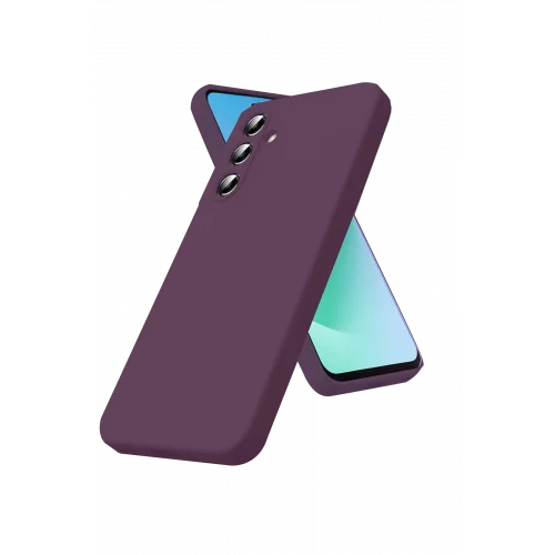 Mey İthalat®  Samsung Galaxy S25 FE First Silikon - Mürdüm