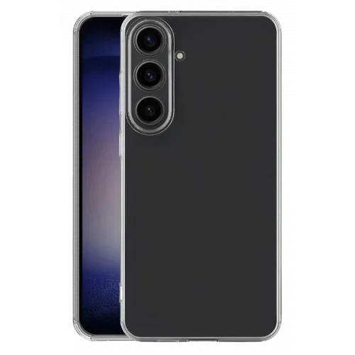 Mey İthalat®  Samsung Galaxy S25 FE Kılıf Lüx Şeffaf Silikon