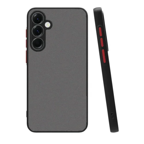 Mey İthalat®  Samsung Galaxy S25 Plus Kılıf Montreal Silikon Kapak - Siyah
