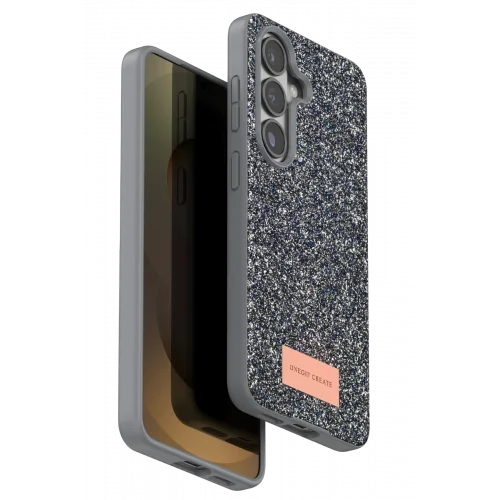 Mey İthalat®  Samsung Galaxy S26 Plus Bright Simli Kapak - Gümüş