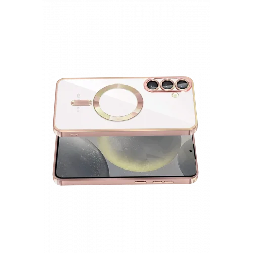 Mey İthalat®  Samsung Galaxy S26 Plus Kross Magneticsafe Kapak - Rose