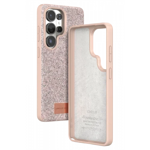 Mey İthalat®  Samsung Galaxy S26 Ultra Bright Simli Kapak - Pembe