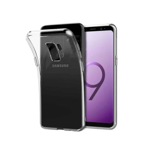 Mey İthalat®  Samsung Galaxy S9 Kılıf Lüx Şeffaf Silikon