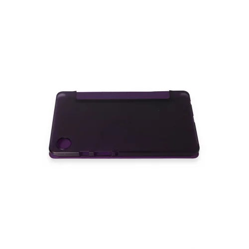 Mey İthalat®  Samsung Galaxy Tab A9 Kılıf Tablet Smart Kılıf - Mor