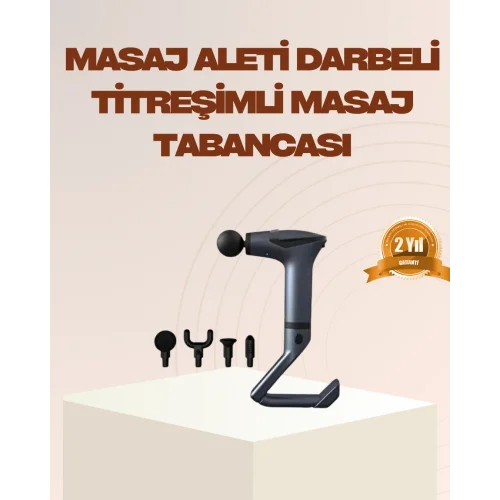 Mey İthalat® Şarjlı Taşınabilir 3in1 Titreşimli Masaj Aleti Esneme Bantlı