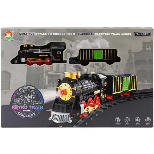 Mey İthalat® Şarjlı Tren Seti 34 Parça