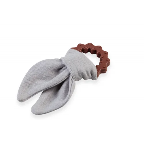 Mey İthalat® Silikon Diş Kaşıyıcılı Müslin Önlük 736 Gri