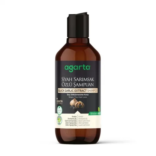 Mey İthalat®   Siyah Sarımsak Özlü Şampuan 400 ml