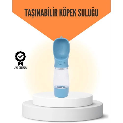 Mey İthalat® Sızdırmaz Kilit Sistemli Mama ve Su Taşıma Şişesi Gezi İçin Uygun