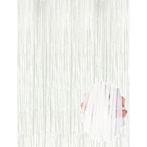 Mey İthalat® Soft Beyaz Renk Duvar ve Kapı Perdesi İthal 100x200 cm