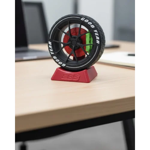 Mey İthalat® Spor Jant Modeli Ofis ve Home Office Dekoratif Obje