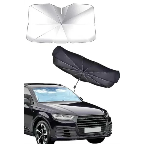 Mey İthalat® Taşınabilir Oto Cam Güneşliği Katlanabilir Tüm Araçlara Uyumlu Güneş Gölge Koruyucu