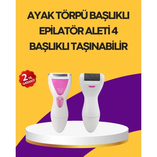 Mey İthalat® Taşınabilir Tıraşlı Epilasyon Makinesi