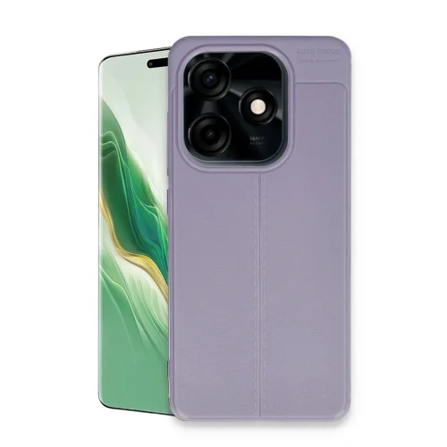 Mey İthalat®  Tecno Spark Go 2024 Kılıf Auto Focus Kapak - Lila