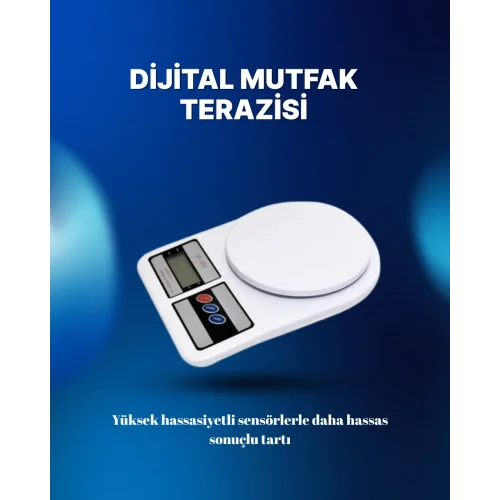 Mey İthalat® TF-1010 Dijital Mutfak Tartısı