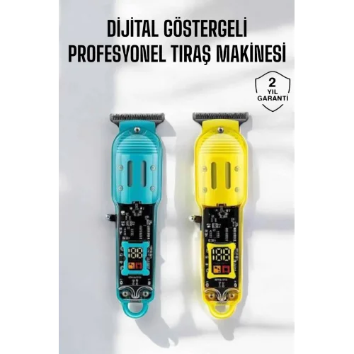 Mey İthalat® Tıraş Makinesi Saç, Sakal ve Vücut Bakımı İçin Çok Amaçlı Tıraş Cihazı