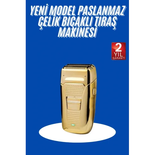 Mey İthalat® Tıraş Makinesi Sakal Kesme Makinesi Profesyonel Şarjlı Sıfır