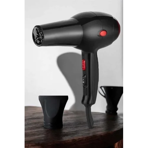 Mey İthalat® Tüm Saç Tiplerine Uygun, İki Kademeli Hız Ayarlı Fön Makinesi