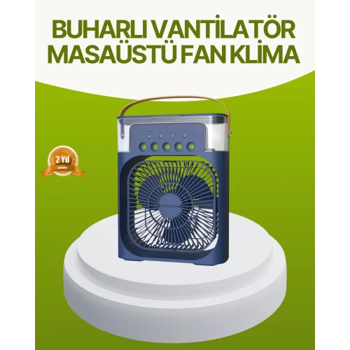 Mey İthalat® Turbo Fan Teknolojili Sessiz ve Güçlü Soğutma Fanı