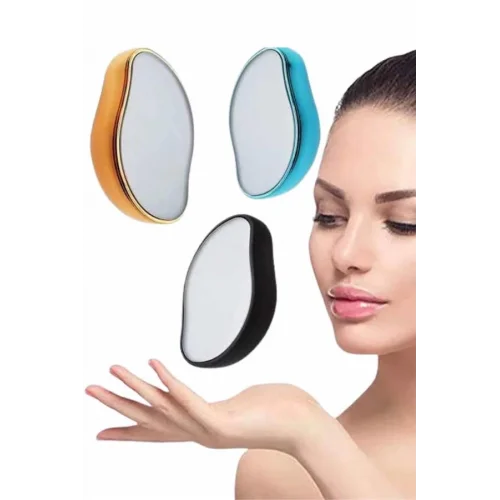 Mey İthalat® Tüy Silgi Kristal Epilasyon Acısız Ağrısız ve Pratik Epilasyon Aleti