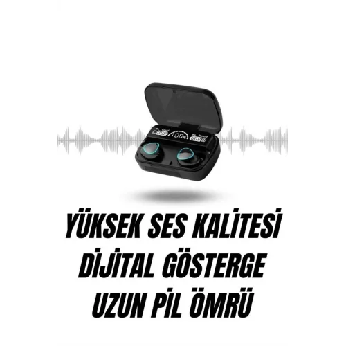 Mey İthalat® Ucuz Kaliteli Yeni Nesil 7 Kordonlu Akıllı Saat ve Kablosuz Bluetooth Kulaklık ANC Özelliği