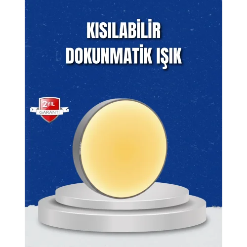 Mey İthalat® USB Şarjlı Sensörlü LED Lamba Otomatik Açılıp Kapanan