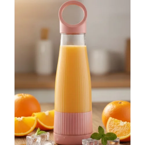 Mey İthalat® USB Şarjlı Taşınabilir Smoothie ve Meyve Blender
