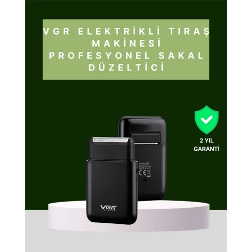 Mey İthalat® USB Şarjlı Traş Makinesi – Piston + Ağ Başlık, 600 mAh Batarya