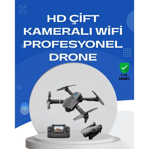 Mey İthalat® Uzaktan Kumandalı Katlanabilir Drone Yörünge Uçuşu ve Eve Dönüş Özellikli