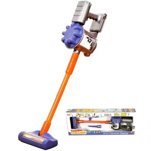 Mey İthalat® Vacuum Cleaner Pilli Kablosuz Oyuncak Dikey Standlı Elektrik Süpürgesi