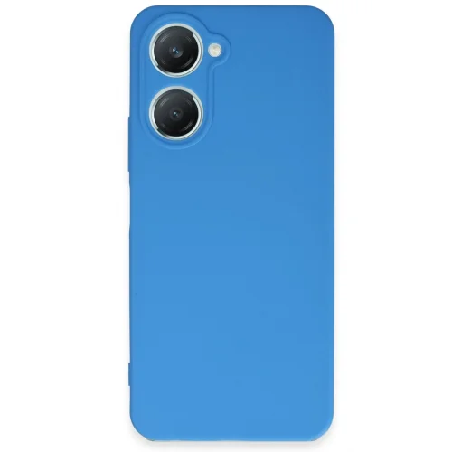 Mey İthalat®  Vivo Y18 Kılıf First Silikon - Mavi