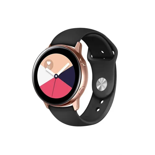 Mey İthalat®  Watch 20mm Klasik Kordon - Siyah