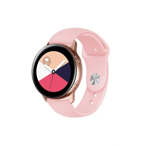 Mey İthalat®  Watch 22mm Klasik Kordon - Pembe