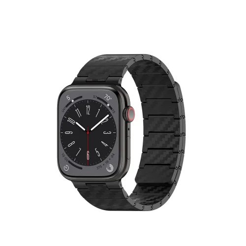 Mey İthalat®  Watch 45mm Carbon Steel Kordon - Siyah