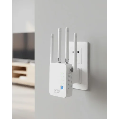 Mey İthalat® WiFi Güçlendirici 2.4G 5G Kablosuz Tekrarlayıcı