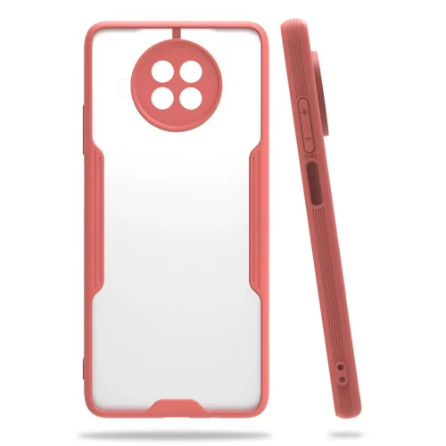 Mey İthalat®  Xiaomi Mi 10T Lite Kılıf Platin Silikon - Pembe