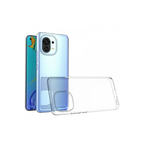 Mey İthalat®  Xiaomi Mi 11 Kılıf Lüx Şeffaf Silikon