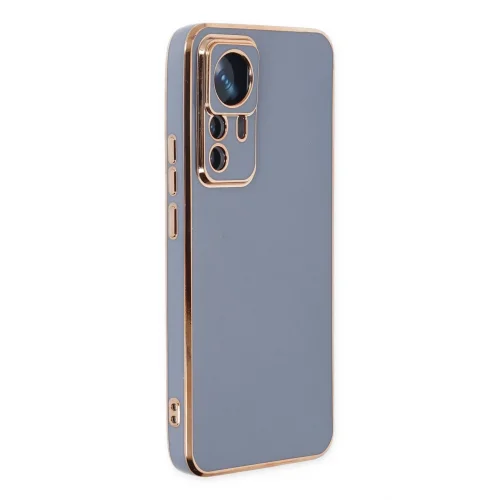 Mey İthalat®  Xiaomi Mi 12T Pro Kılıf Volet Silikon - Mavi