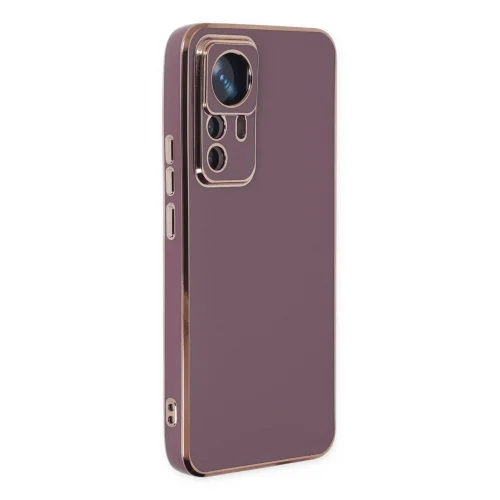 Mey İthalat®  Xiaomi Mi 12T Pro Kılıf Volet Silikon - Mor